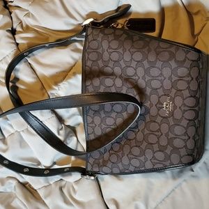 Coach black crossbody